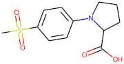 1-[4-(Methylsulphonyl)phenyl]pyrrolidine-2-carboxylic acid