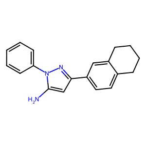 1-Phenyl-3-(5,6,7,8-tetrahydronaphthalen-2-yl)-1h-pyrazol-5-amine