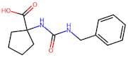 1-[(benzylcarbamoyl)amino]cyclopentane-1-carboxylic acid