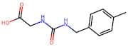 2-({[(4-methylphenyl)methyl]carbamoyl}amino)acetic acid