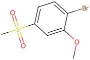 1-Bromo-2-methoxy-4-(methylsulfonyl)benzene