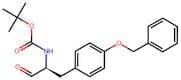 tert-Butyl (S)-(1-(4-(benzyloxy)phenyl)-3-oxopropan-2-yl)carbamate