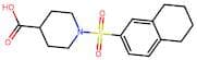 1-((5,6,7,8-Tetrahydronaphthalen-2-yl)sulfonyl)piperidine-4-carboxylic acid