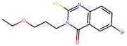 6-Bromo-3-(3-ethoxypropyl)-2-sulfanyl-3,4-dihydroquinazolin-4-one