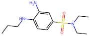 3-Amino-n,n-diethyl-4-(propylamino)benzene-1-sulfonamide
