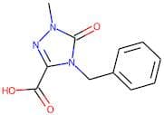 4-Benzyl-4,5-dihydro-1-methyl-5-oxo-1H-1,2,4-triazole-3-carboxylic acid