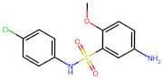 5-Amino-N-(4-chlorophenyl)-2-methoxybenzene-1-sulfonamide