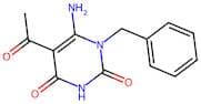 5-Acetyl-6-amino-1-benzylpyrimidine-2,4(1H,3H)-dione