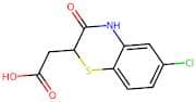 2-(6-Chloro-3-oxo-3,4-dihydro-2h-1,4-benzothiazin-2-yl)acetic acid