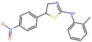 N-(2-Methylphenyl)-5-(4-nitrophenyl)-4,5-dihydro-1,3-thiazol-2-amine
