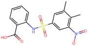 2-(3,4-Dimethyl-5-nitrobenzenesulfonamido)benzoic acid