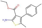 Ethyl 2-amino-5-methyl-4-(4-methylphenyl)thiophene-3-carboxylate