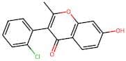 3-(2-Chlorophenyl)-7-hydroxy-2-methyl-4H-1-benzopyran-4-one