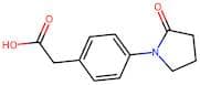 2-[4-(2-oxopyrrolidin-1-yl)phenyl]acetic acid