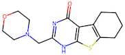 5,6,7,8-Tetrahydro-2-(4-morpholinylmethyl)[1]benzothieno[2,3-d]pyrimidin-4(1H)-one