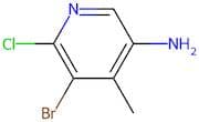5-Bromo-6-chloro-4-methylpyridin-3-amine