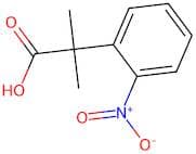 2-Methyl-2-(2-nitrophenyl)propanoic acid