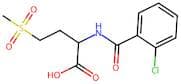 2-[(2-chlorophenyl)formamido]-4-methanesulfonylbutanoic acid