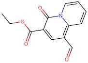 Ethyl 1-formyl-4-oxo-4H-quinolizine-3-carboxylate