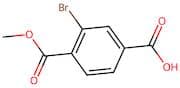 3-Bromo-4-(methoxycarbonyl)benzoic acid