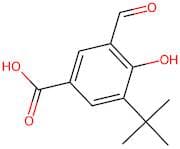3-(tert-Butyl)-5-formyl-4-hydroxybenzoic acid