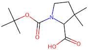1-(tert-Butoxycarbonyl)-3,3-dimethylpyrrolidine-2-carboxylic acid