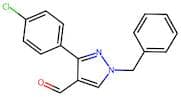 1-Benzyl-3-(4-chlorophenyl)-1h-pyrazole-4-carbaldehyde