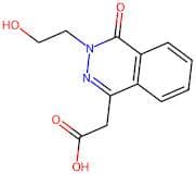 2-[3-(2-hydroxyethyl)-4-oxo-3,4-dihydrophthalazin-1-yl]acetic acid