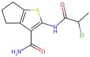 2-(2-Chloropropanamido)-4h,5h,6h-cyclopenta[b]thiophene-3-carboxamide