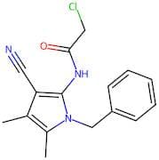 n-(1-Benzyl-3-cyano-4,5-dimethyl-1h-pyrrol-2-yl)-2-chloroacetamide