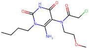 n-(6-Amino-1-butyl-2,4-dioxo-1,2,3,4-tetrahydropyrimidin-5-yl)-2-chloro-n-(2-methoxyethyl)acetamide