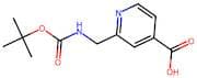 2-({[(tert-Butoxy)carbonyl]amino}methyl)pyridine-4-carboxylic acid