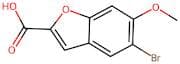 5-bromo-6-methoxybenzofuran-2-carboxylic acid