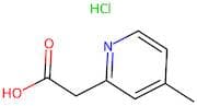 2-(4-Methylpyridin-2-yl)acetic acid hydrochloride