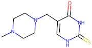2,3-Dihydro-5-[(4-methylpiperazin-1-yl)methyl]-2-thioxopyrimidin-4(1H)-one