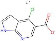 Lithium 4-chloro-1H-pyrrolo[2,3-b]pyridine-5-carboxylate