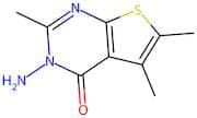 3-Amino-2,5,6-trimethyl-3h,4h-thieno[2,3-d]pyrimidin-4-one