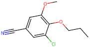 3-Chloro-5-methoxy-4-propoxybenzonitrile