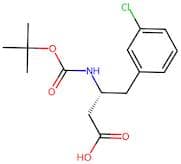 (R)-3-((tert-butoxycarbonyl)amino)-4-(3-chlorophenyl)butanoic acid