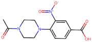 4-(4-Acetylpiperazin-1-yl)-3-nitrobenzoic acid