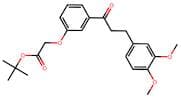 tert-Butyl 2-{3-[3-(3,4-dimethoxyphenyl)propanoyl]phenoxy}acetate