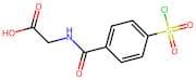 2-{[4-(chlorosulfonyl)phenyl]formamido}acetic acid