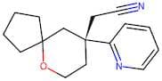 (R)-2-(9-(Pyridin-2-yl)-6-oxaspiro[4.5]decan-9-yl)acetonitrile
