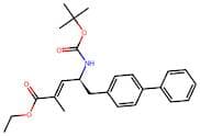 (S,E)-ethyl 5-([1,1'-biphenyl]-4-yl)-4-((tert-butoxycarbonyl)amino)-2-methylpent-2-enoate