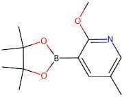 2-Methoxy-5-methyl-3-(4,4,5,5-tetramethyl-1,3,2-dioxaborolan-2-yl)pyridine