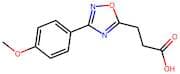 3-[3-(4-methoxyphenyl)-1,2,4-oxadiazol-5-yl]propanoic acid