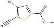 Methyl 4-bromo-5-cyanothiophene-2-carboxylate