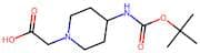 2-(4-((tert-Butoxycarbonyl)amino)piperidin-1-yl)acetic acid