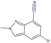5-Bromo-2-methyl-2H-indazole-7-carbonitrile