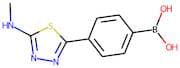 4-[5-(Methylamino)-1,3,4-thiadiazol-2-yl]benzeneboronic acid
